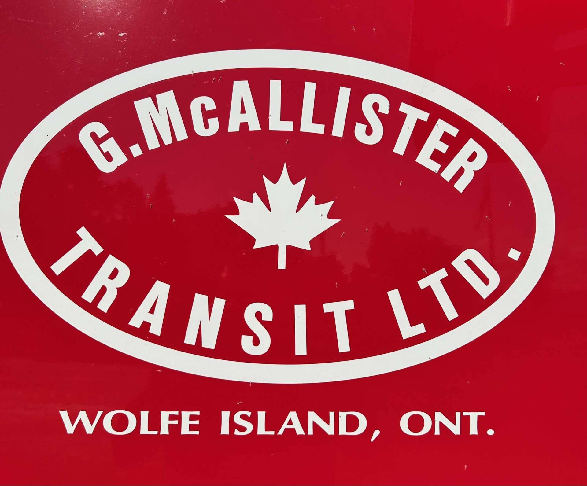 G. MCALLISTER TRANSIT LTD